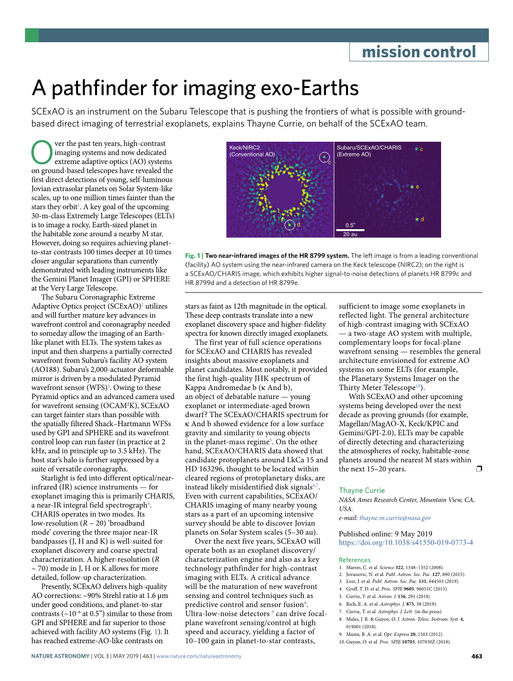 A Pathfinder for Imaging Exo-Earths