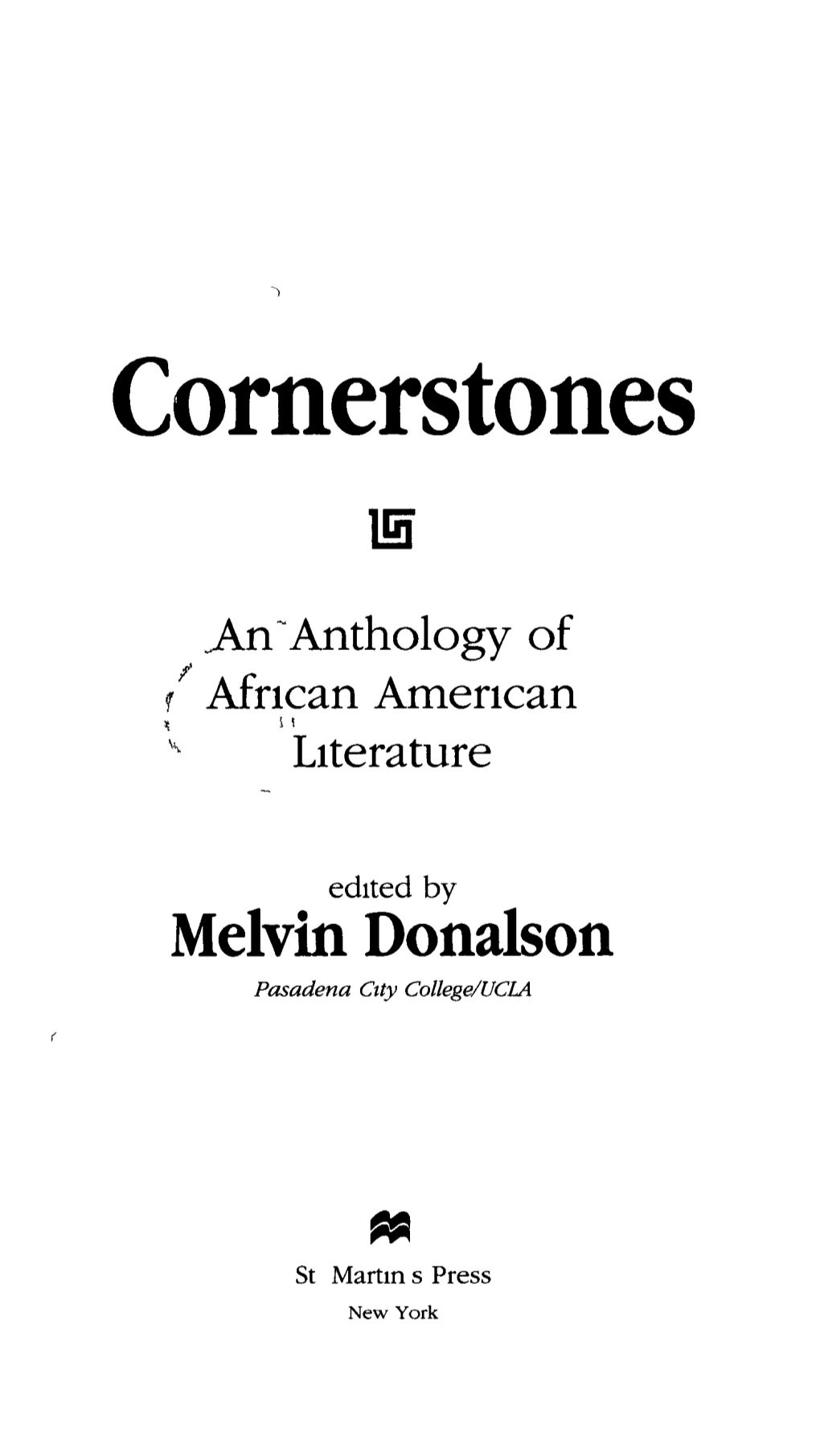 Cornerstones