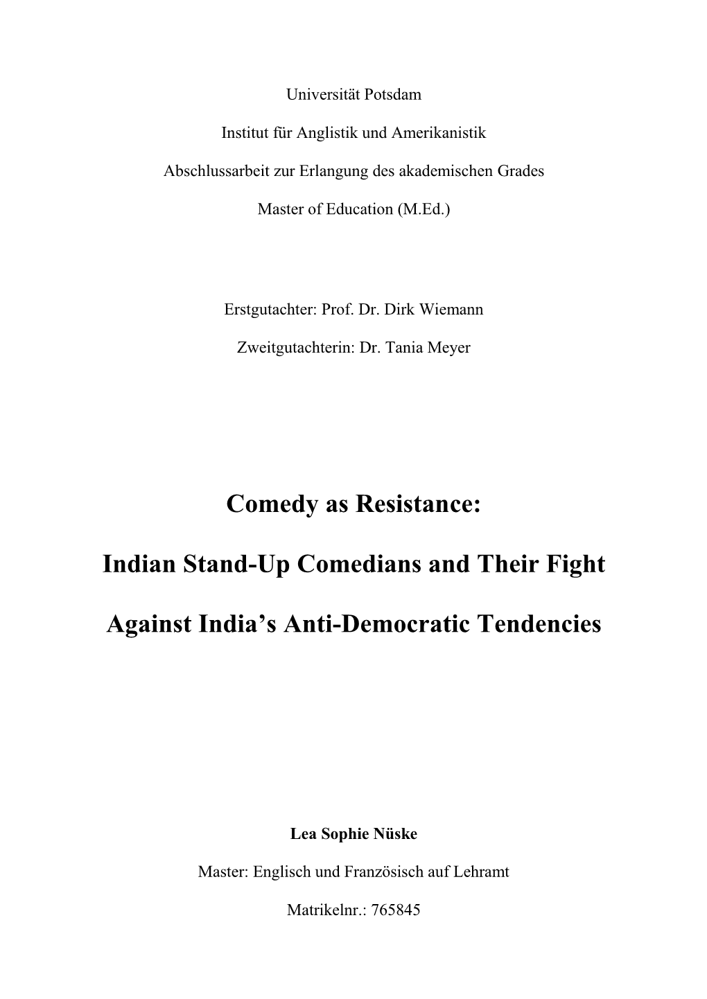 Indian Stand-Up Comedians and Their Fight Against India's Anti