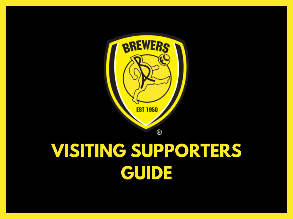 Away Fans Guide 02/02/18