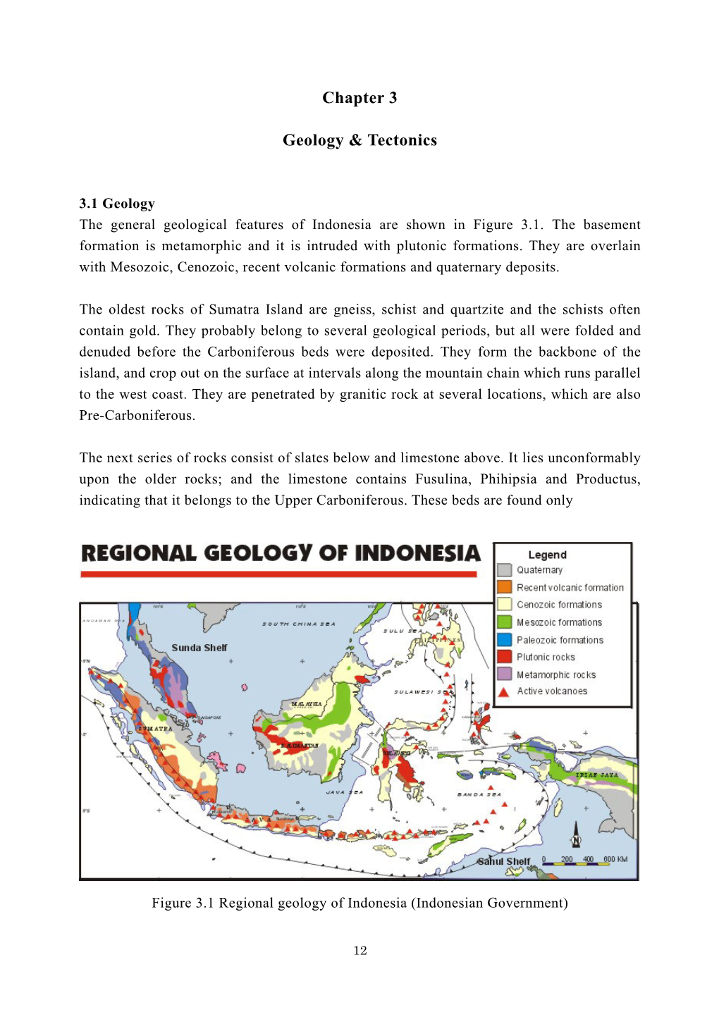 Chapter 3 Geology & Tectonics