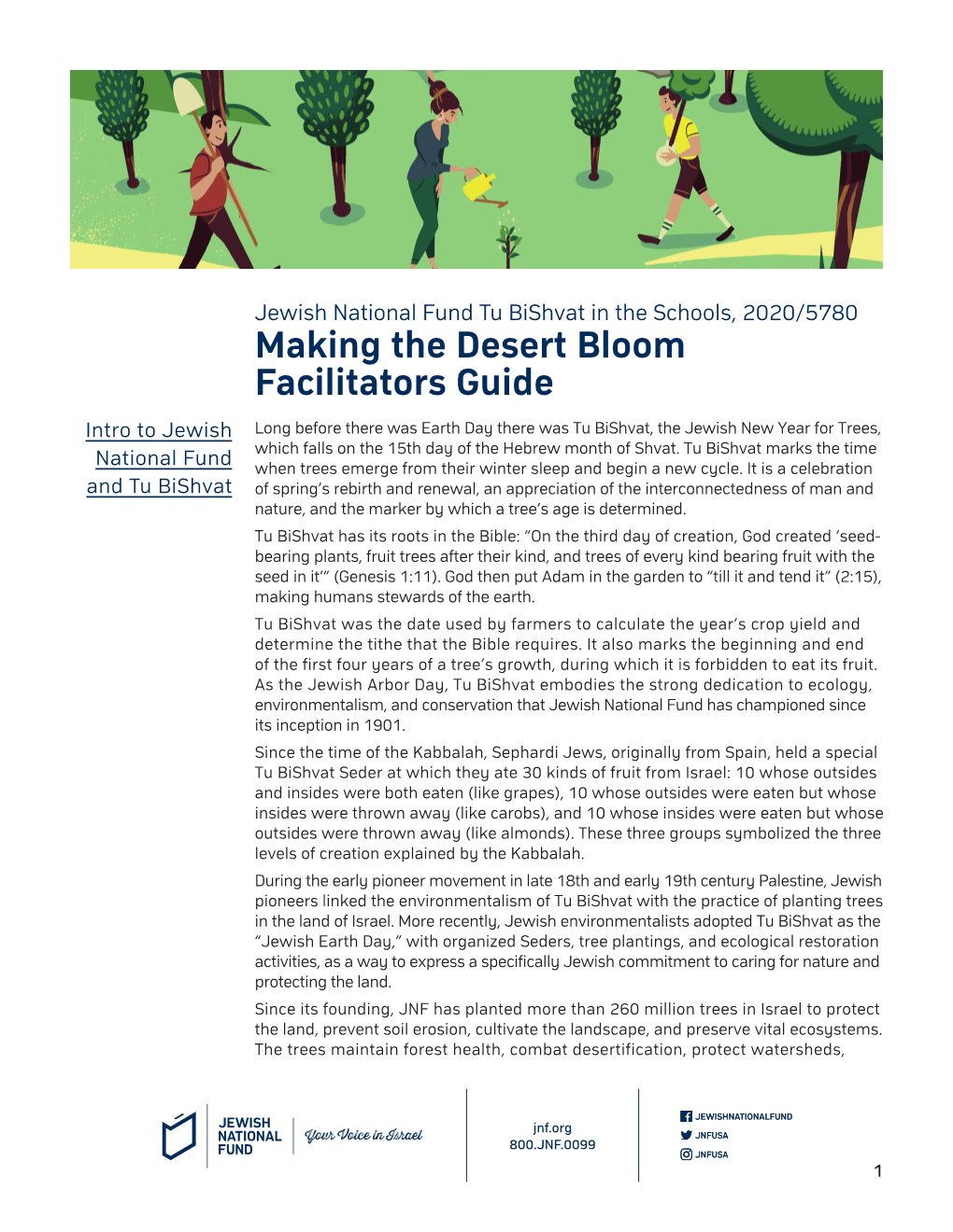 Making the Desert Bloom Facilitators Guide