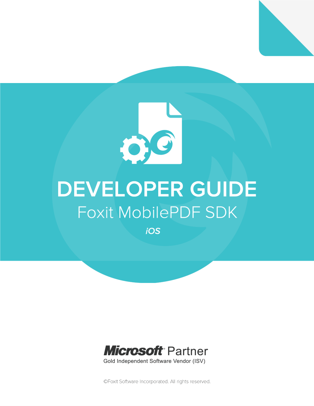 Foxit Mobilepdf SDK Developer Guide
