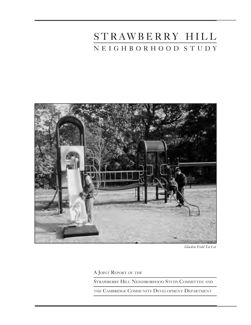 Strawberry Hill Neighborhood Study 1999