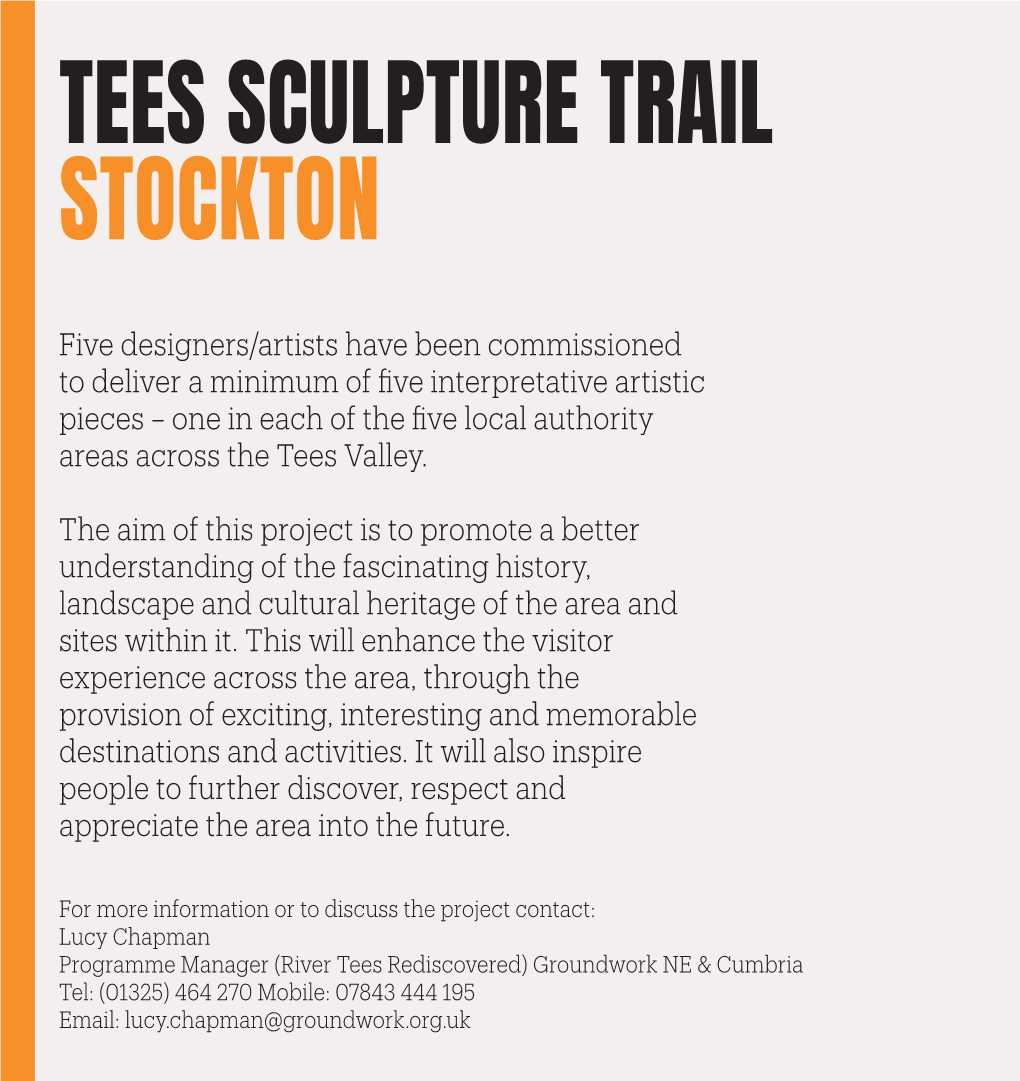 Tees Sculpture Trail Stockton