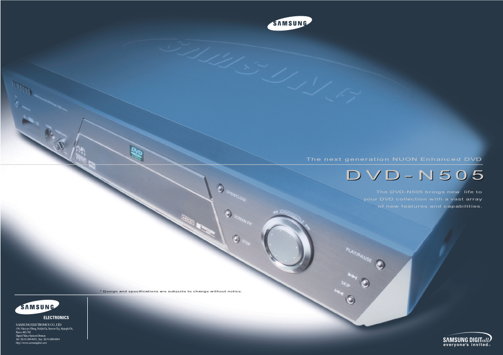 Dvd-N505dvd-N505