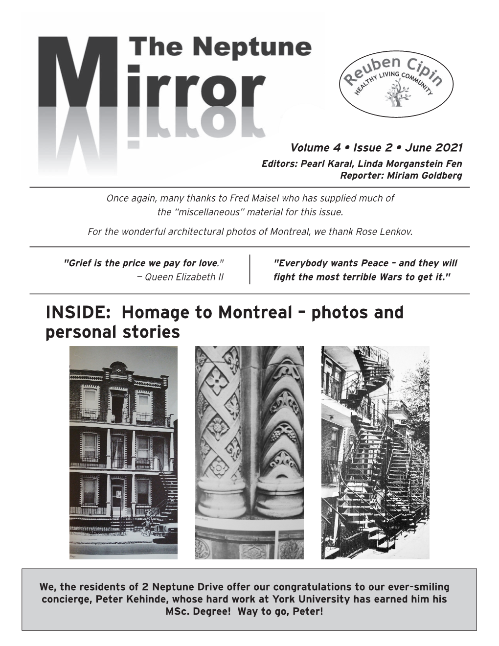 INSIDE: Homage to Montreal – Photos and Personal Stories