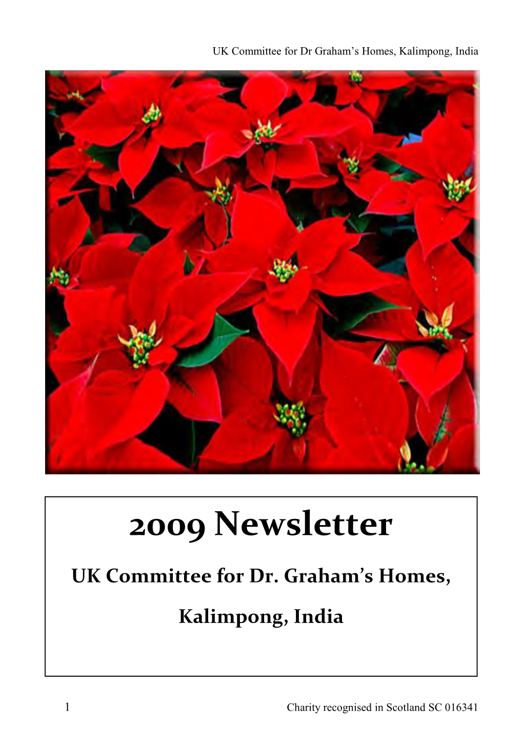 2009 Newsletter