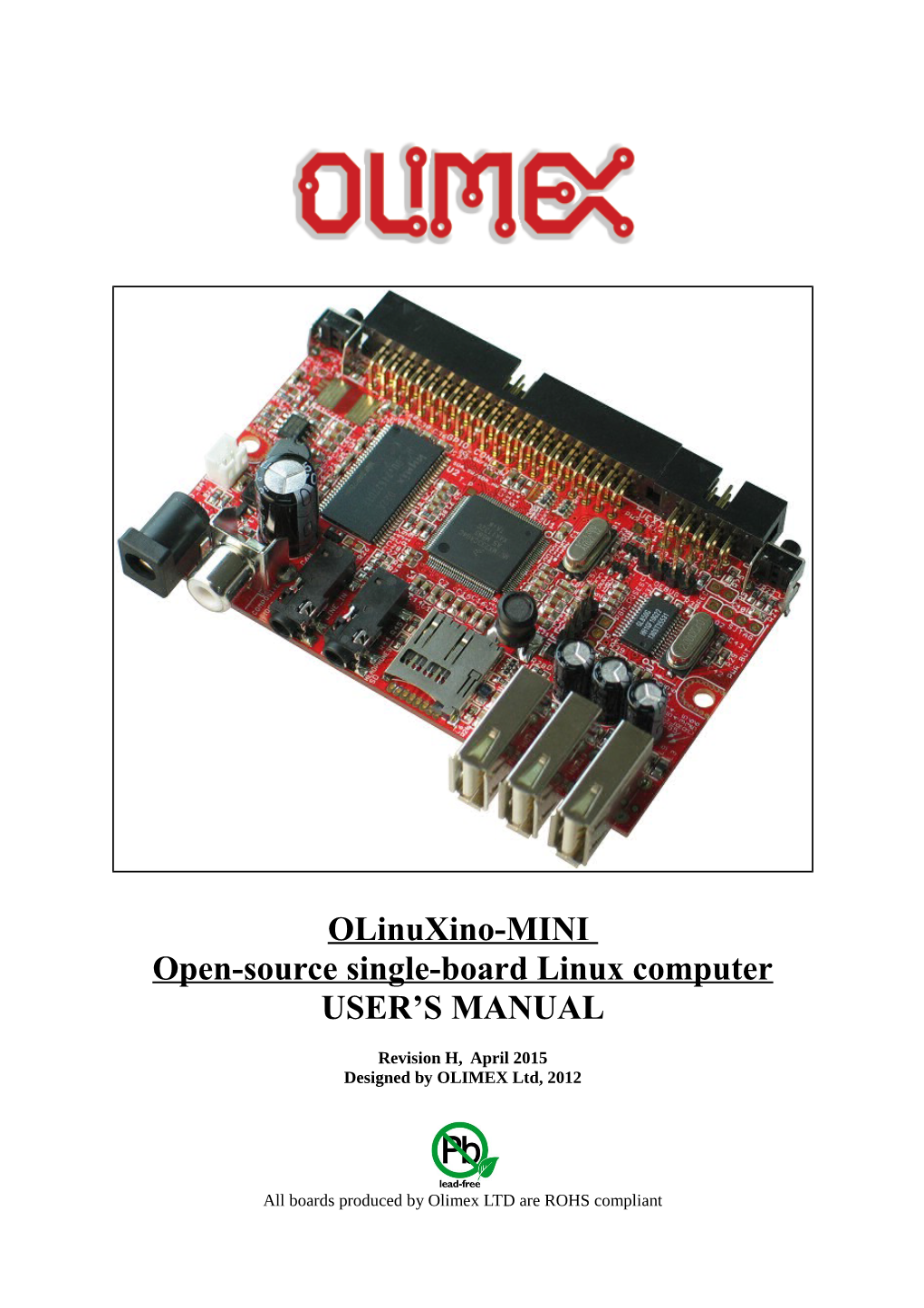 IMX233-Olinuxino-MINI User's Manual