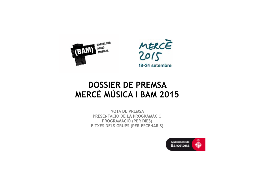 Dossier De Premsa BAM I MM CAT 2015 27.08