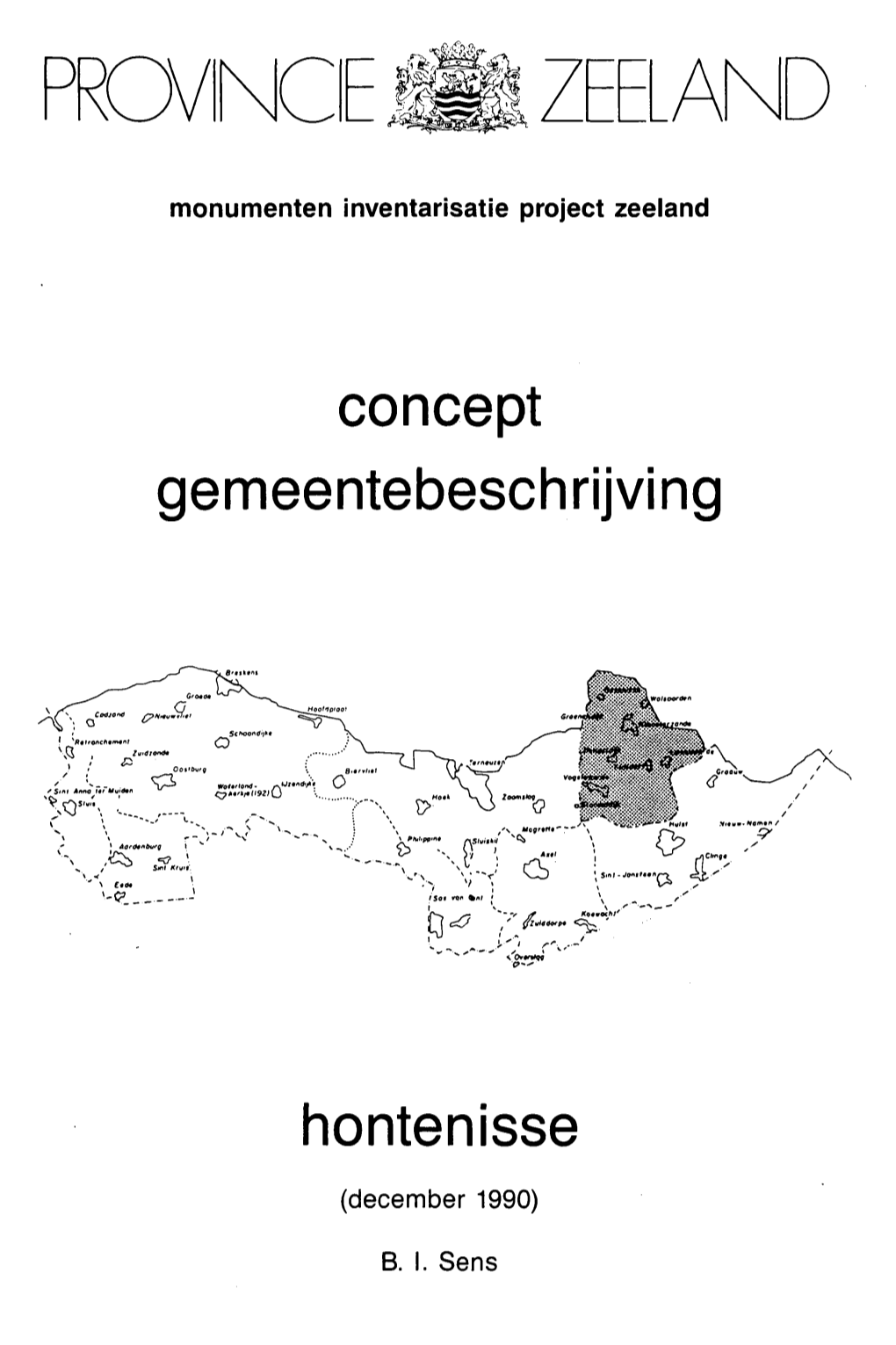 Concept Gemeentebeschrijving Hontenisse