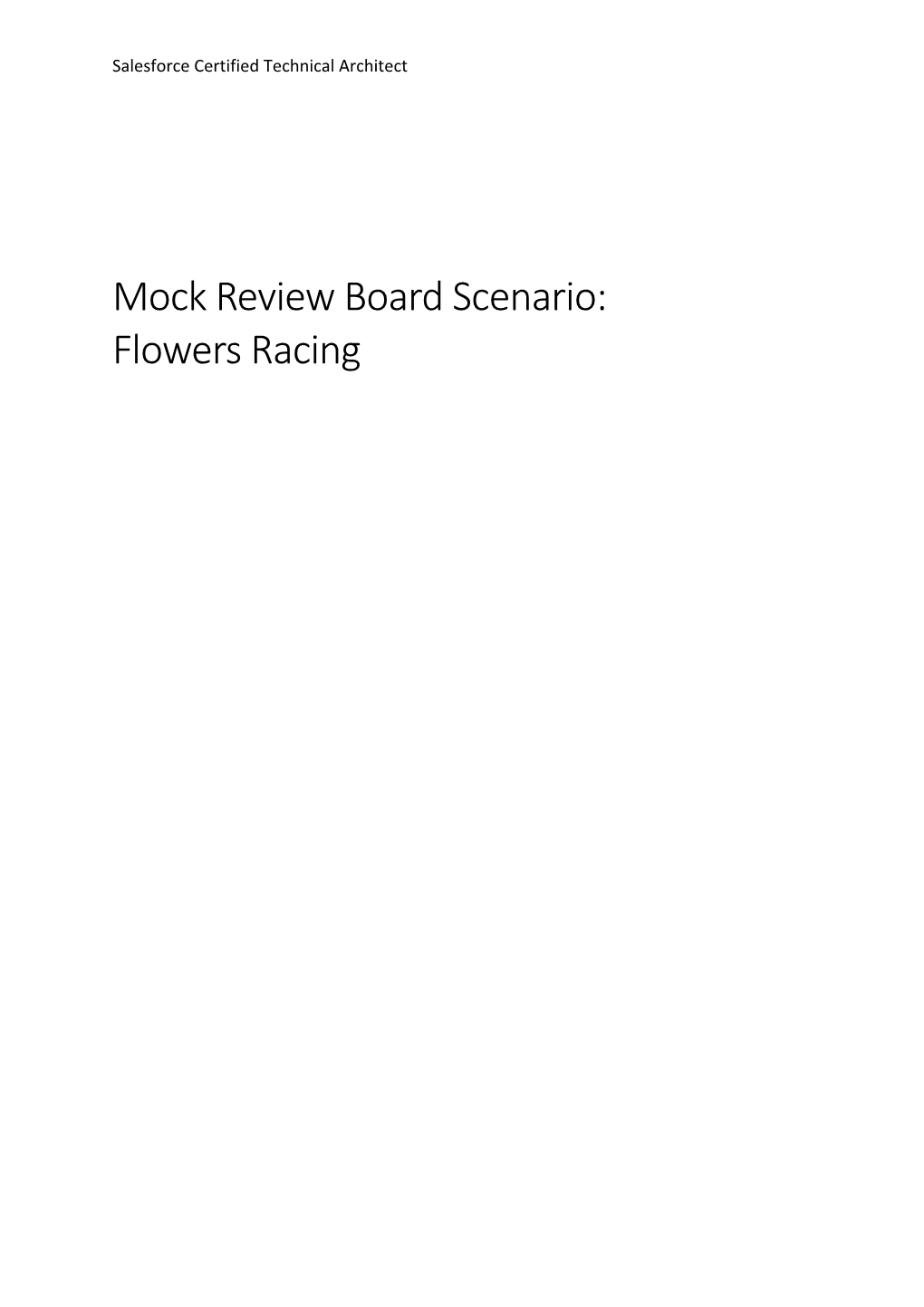 Flowers Racing