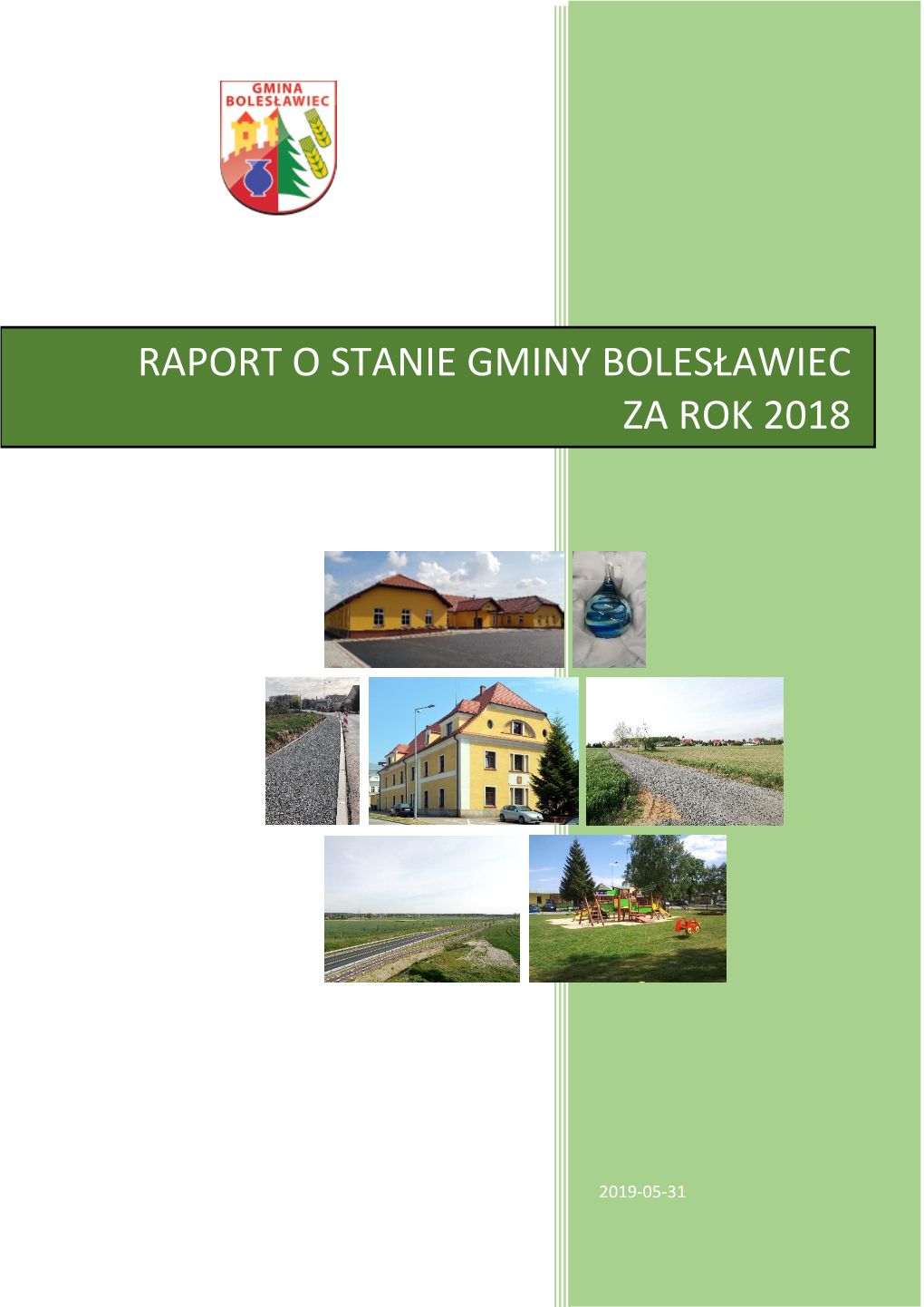 Raport O Stanie Gminy Bolesławiec Za Rok 2018