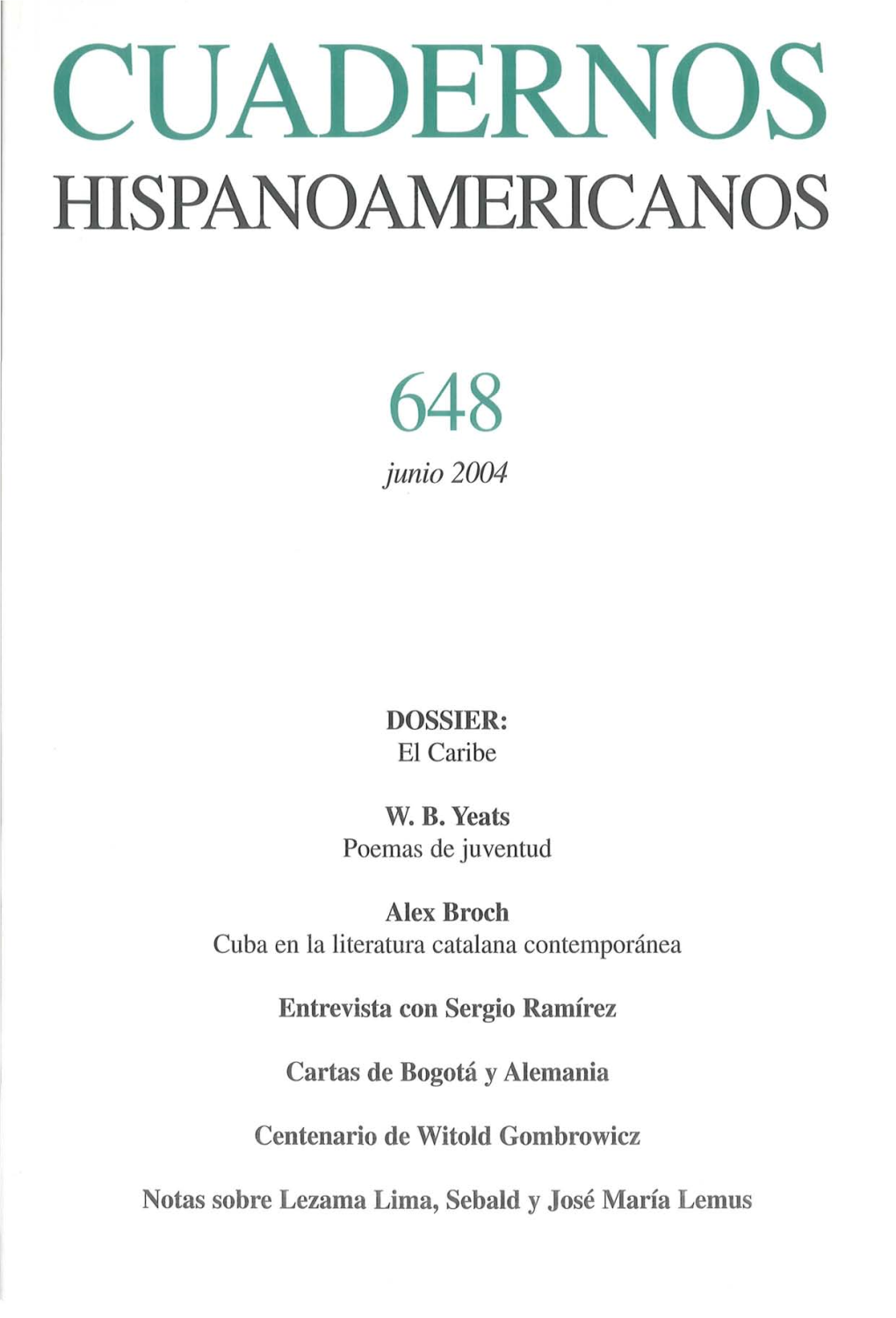 Cuadernos Hispanoamericanos