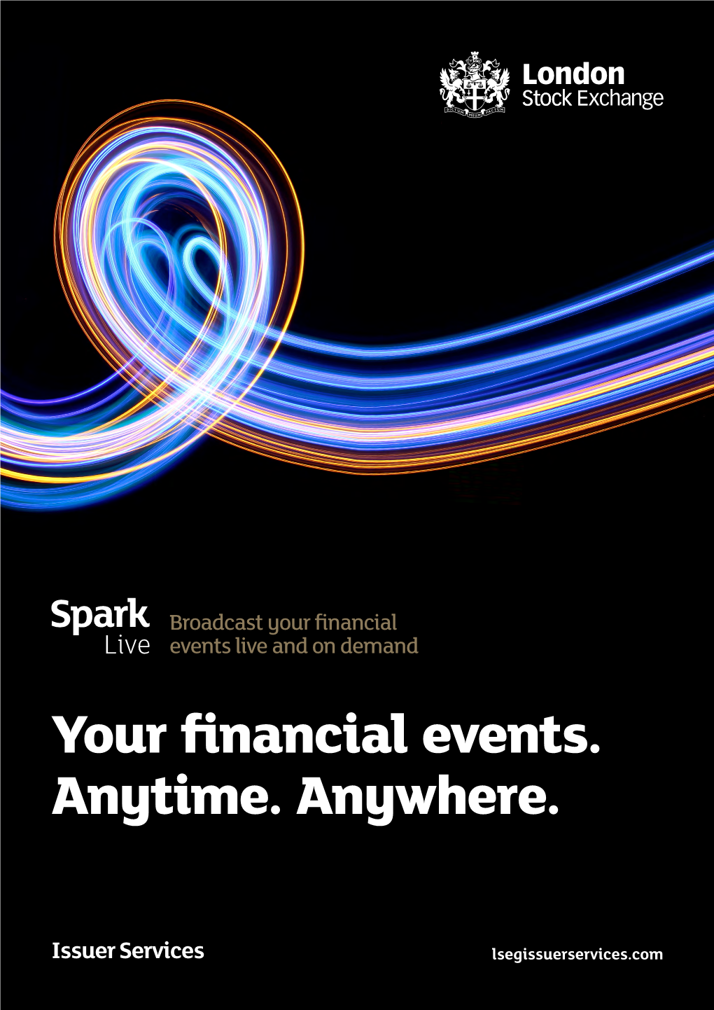 Your Financial Events. Anytime. Anywhere