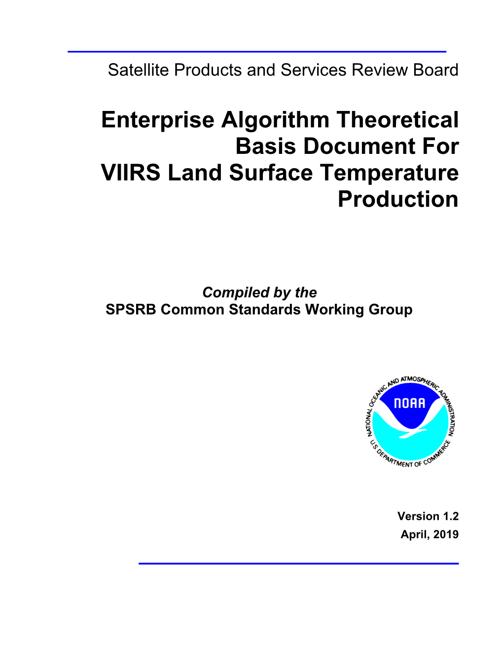 LST ATBD): Version 3.3, (April 1999)