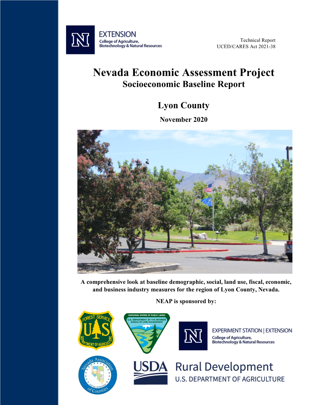 Nevada Economic Assessment Project Socioeconomic Baseline Report