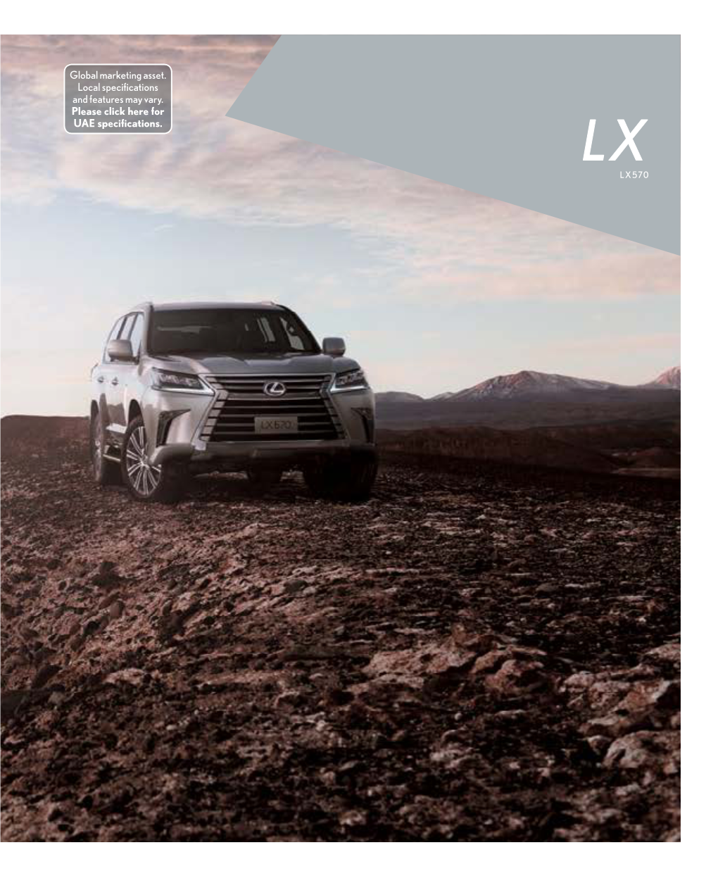 LX LX570 Luxury Exists Wherever You Seek It