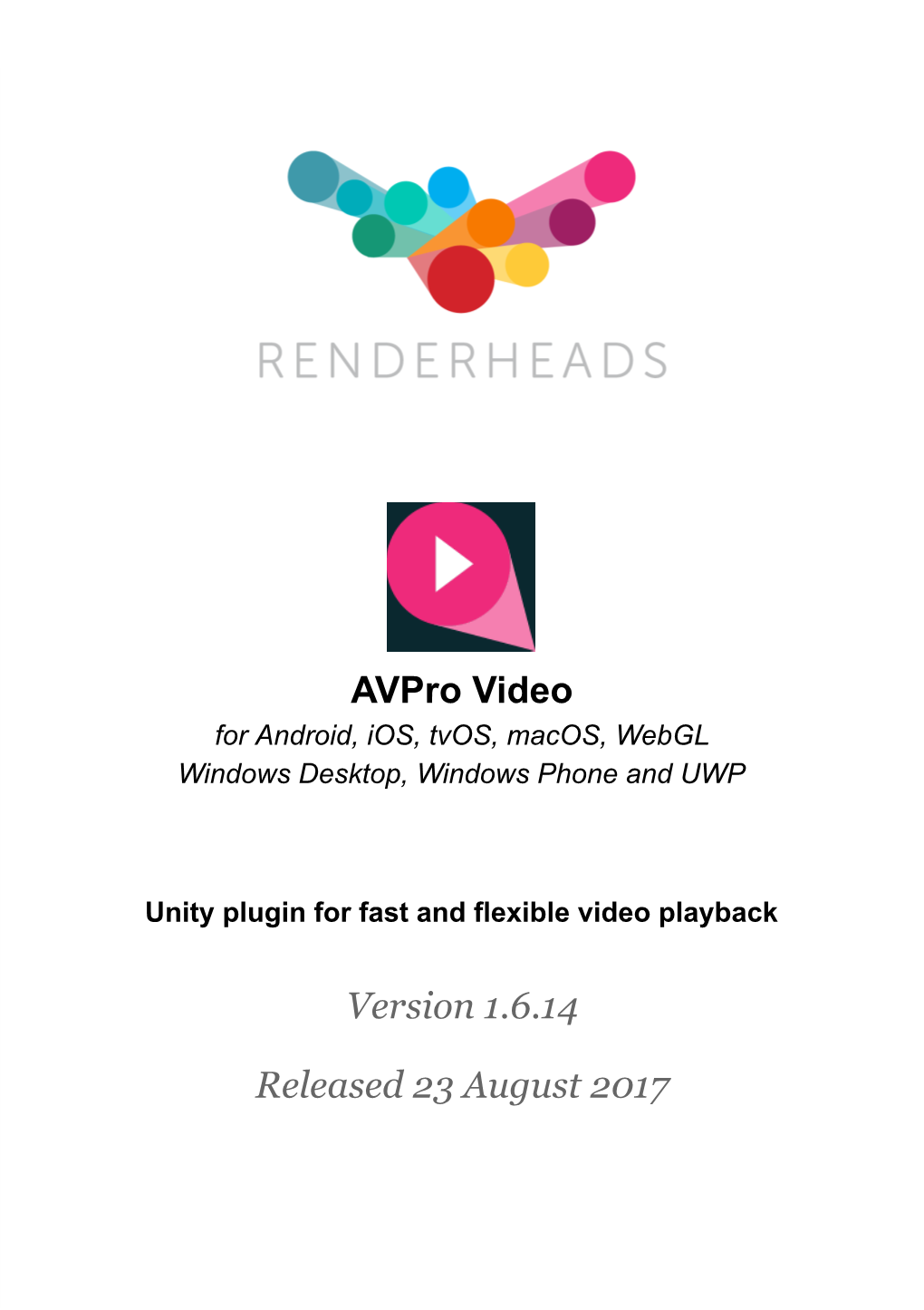 Avpro Video Version 1.6.14 Released 23 August 2017