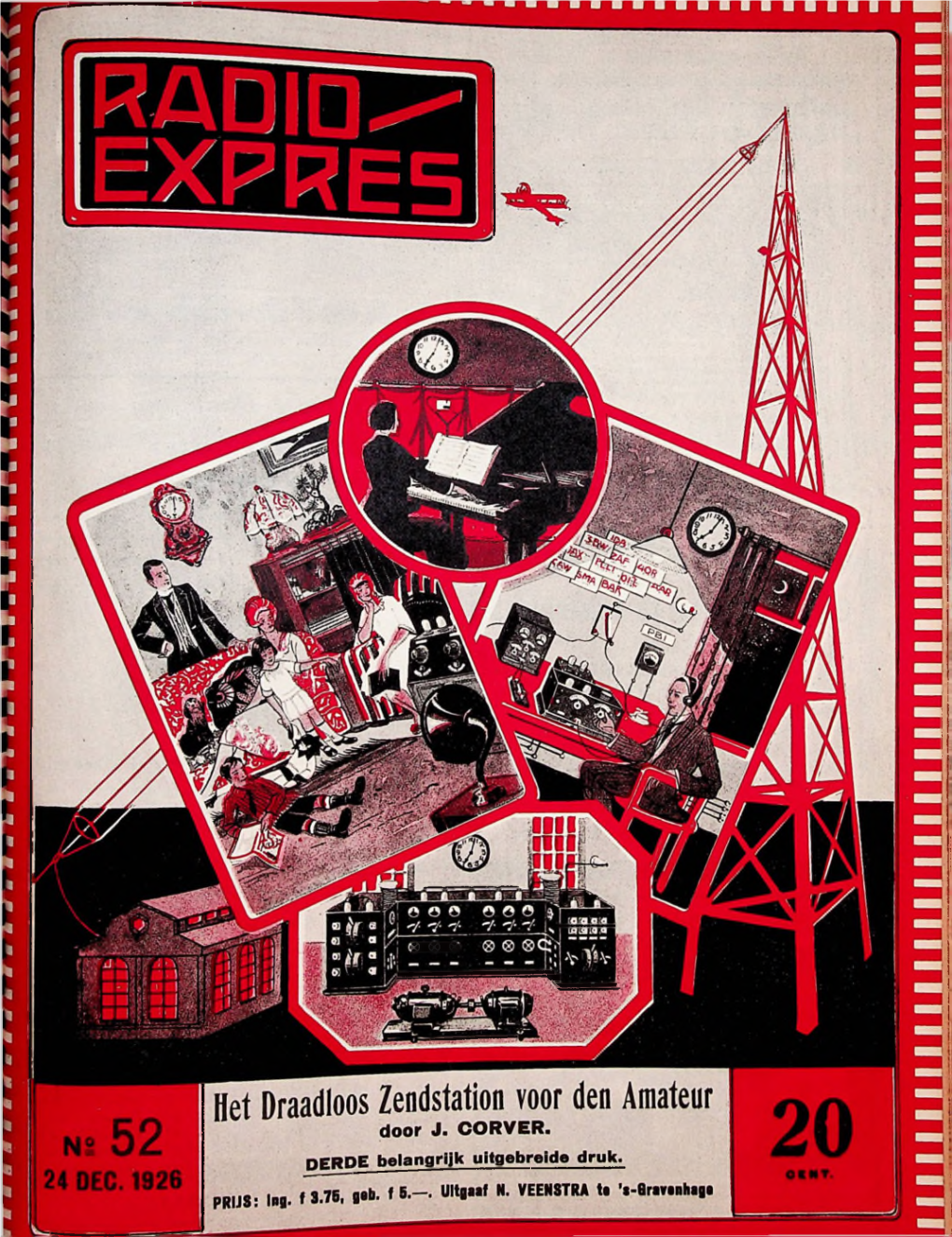 M RADIO-EXPRES WEEKBLAD VOOR RADIO-TELEGRAFIE EN -TELEFONIE