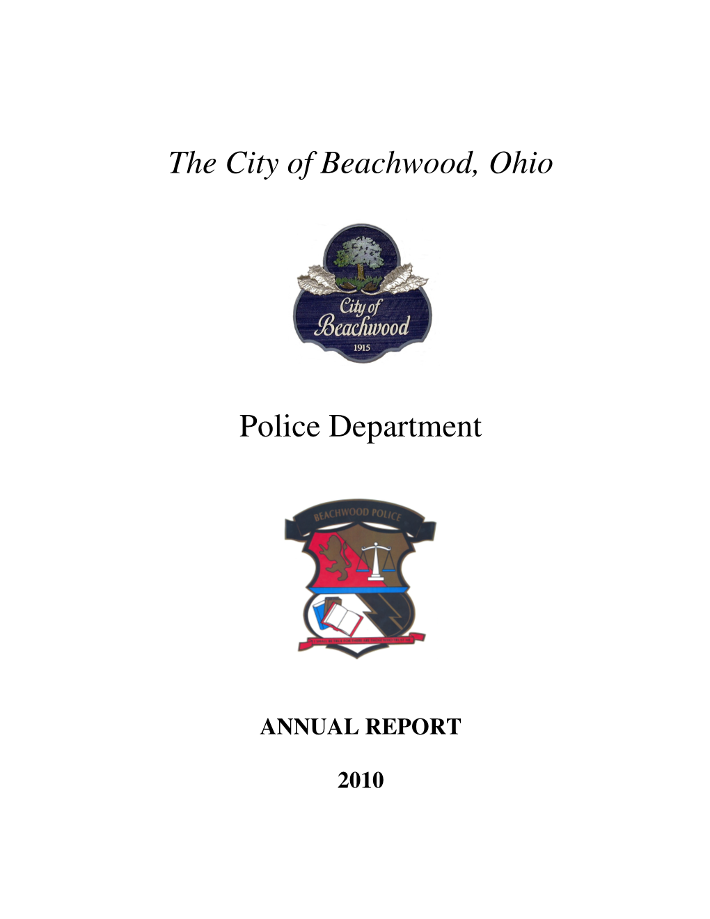 The City of Beachwood, Ohio Police Department