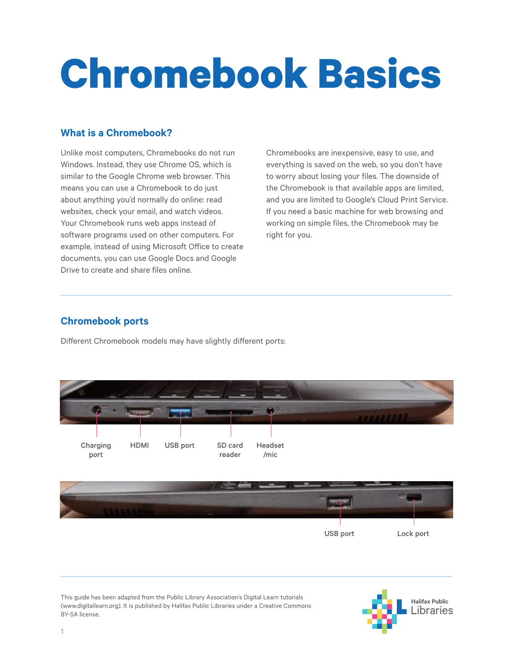 Chromebook Basics