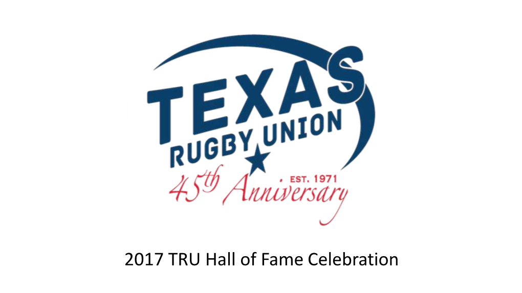 2017 TRU Hall of Fame Celebration Charles L
