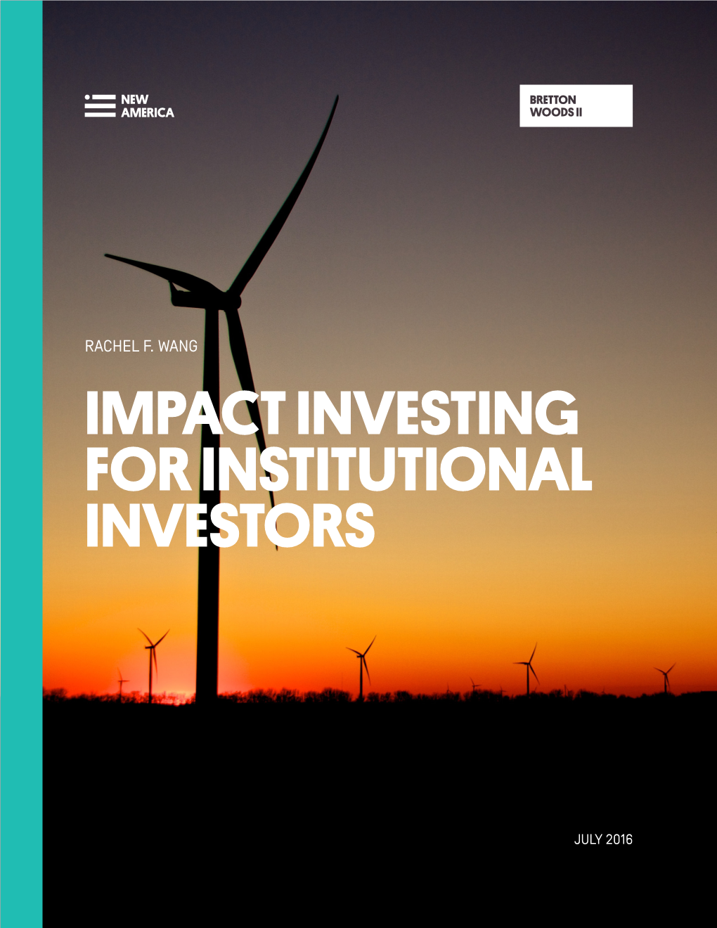 Impact Investing for Institutional Investors