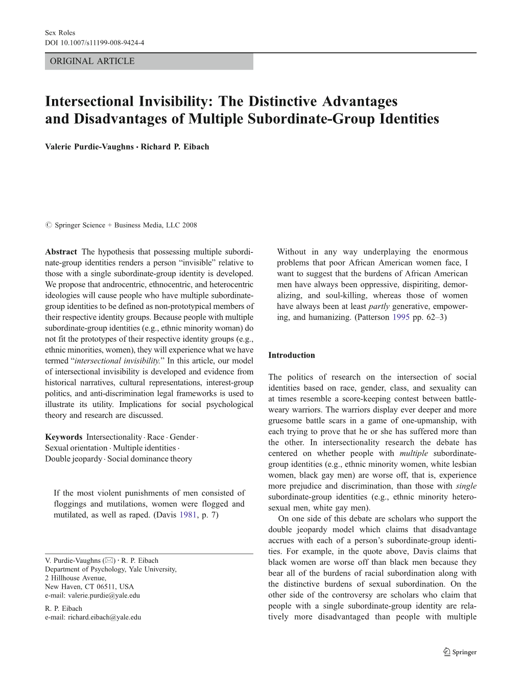 Intersectional Invisibility (2008).Pdf