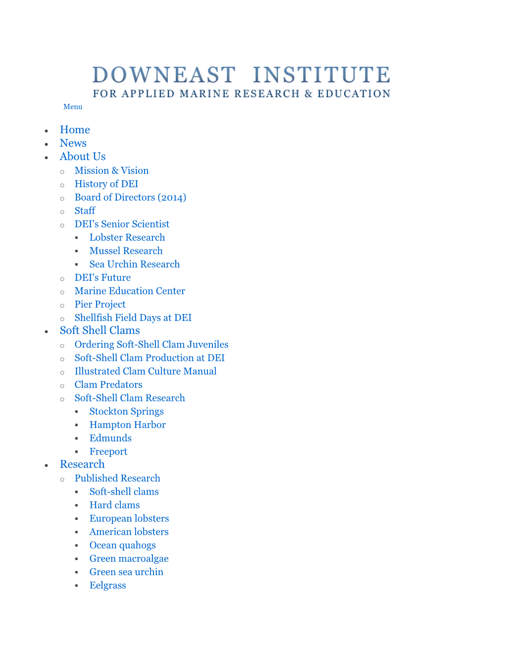 2014 Field Trials | Downeast Institute