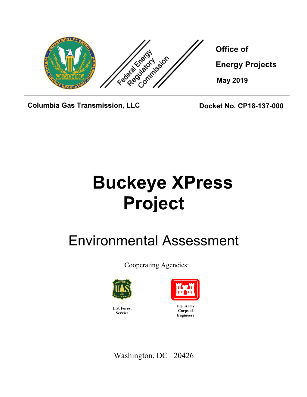 Buckeye Xpress Project Docket No