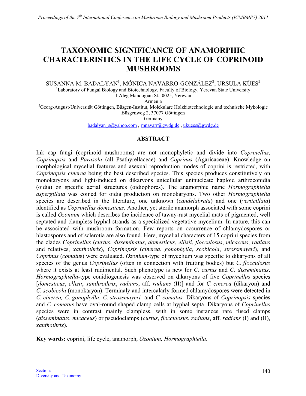 Paper Format : Instruction to Authors