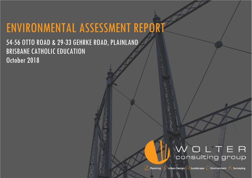 Planning Report Template