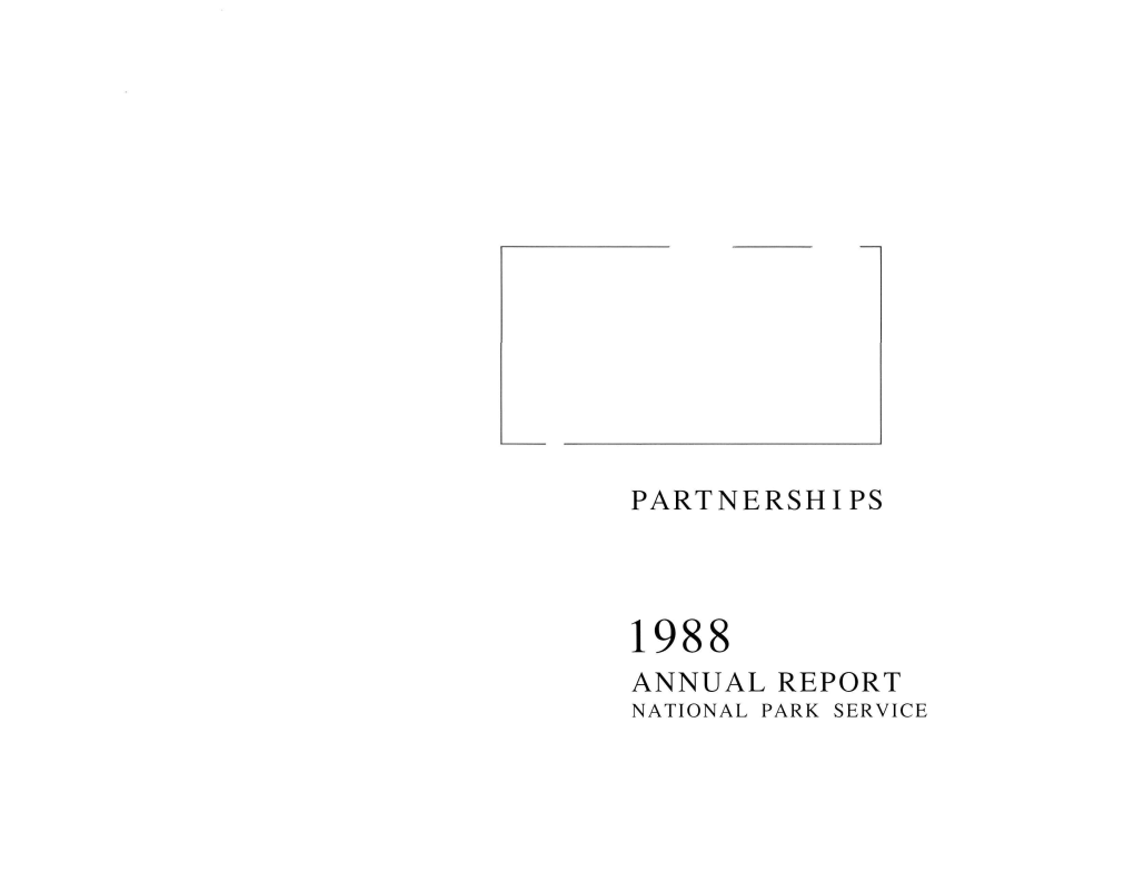 Partnerships Annual Report