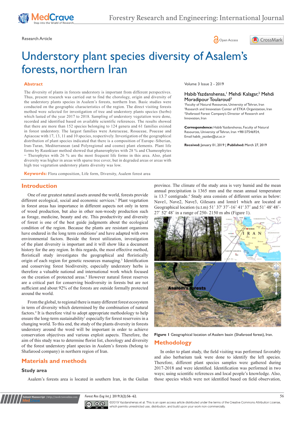 Understory Plant Species Diversity of Asalem's Forests, Northern Iran