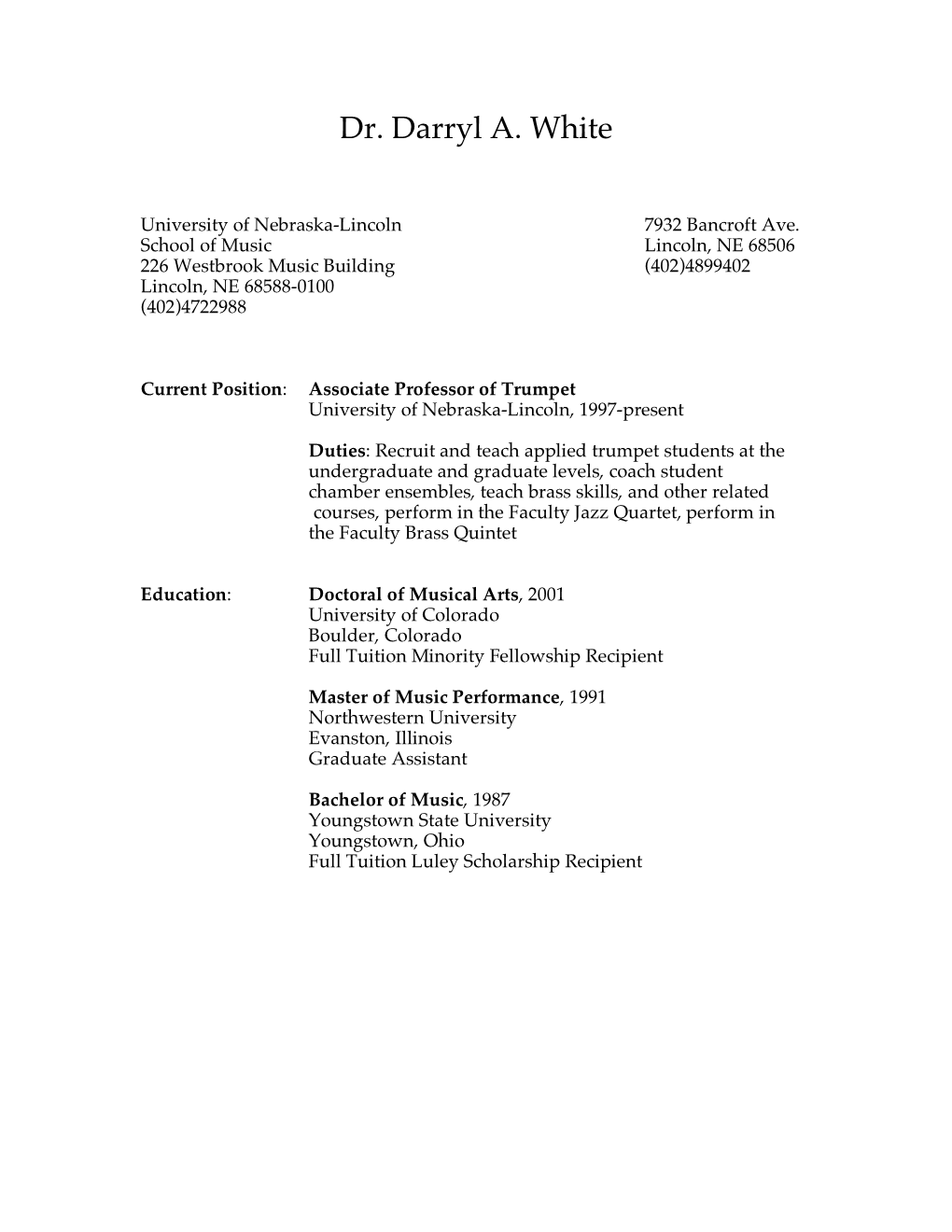 Darryl White CV.Pdf