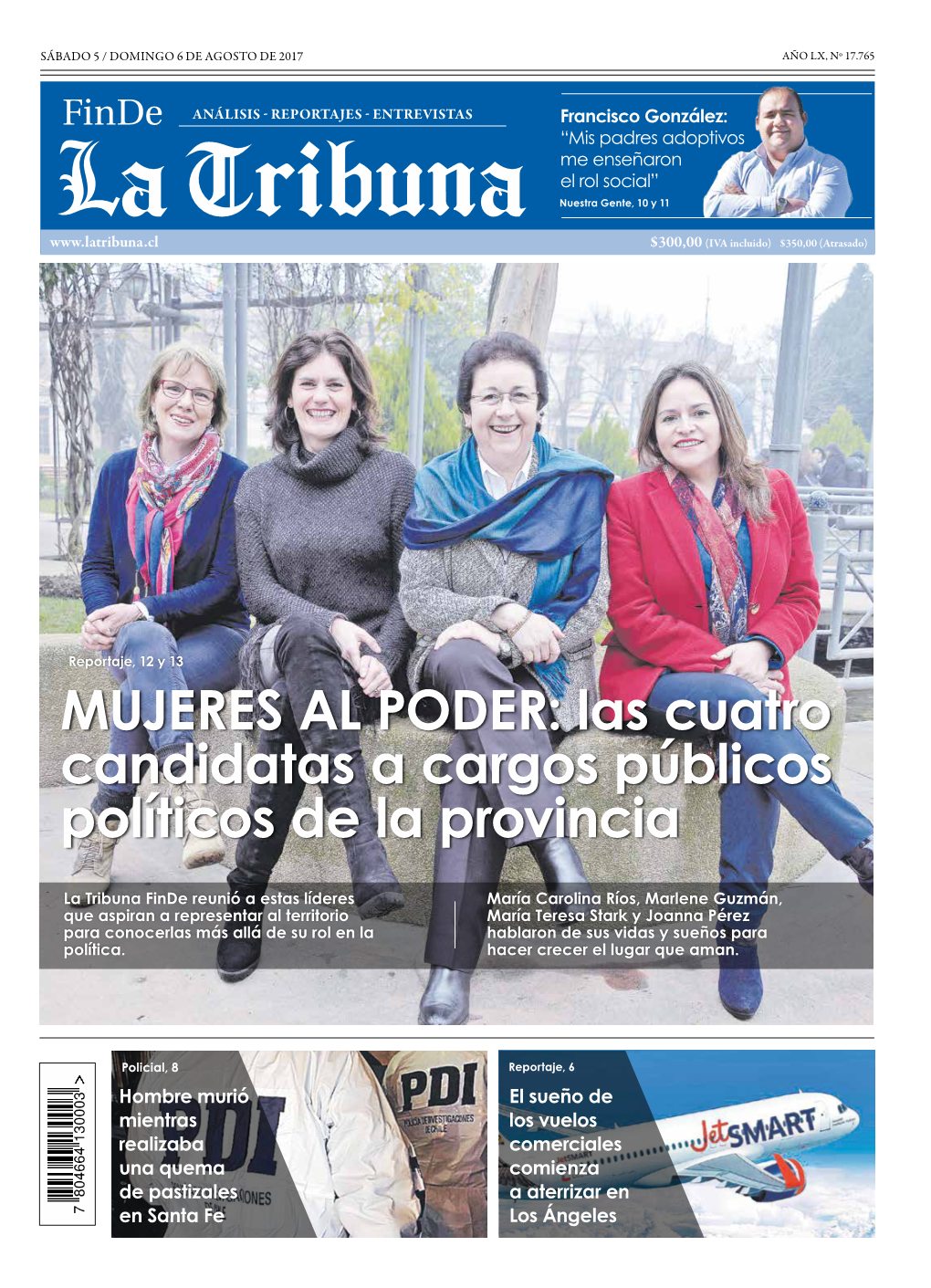 Las Cuatro Candidatas a Cargos Públicos Políticos De La Provincia