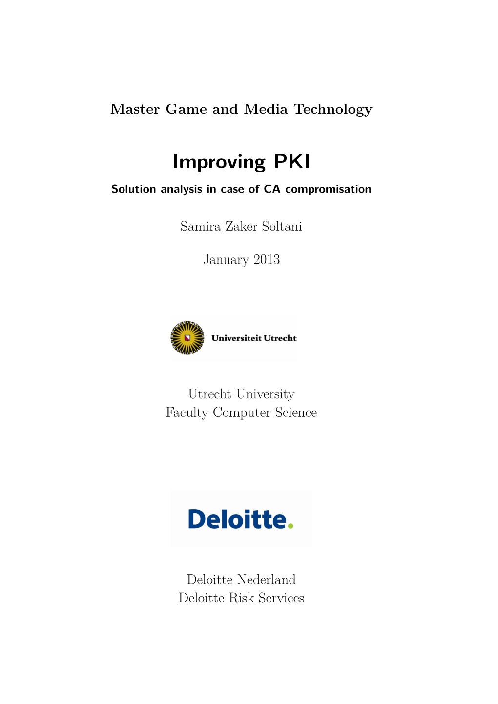 Improving PKI Solution Analysis in Case of CA Compromisation