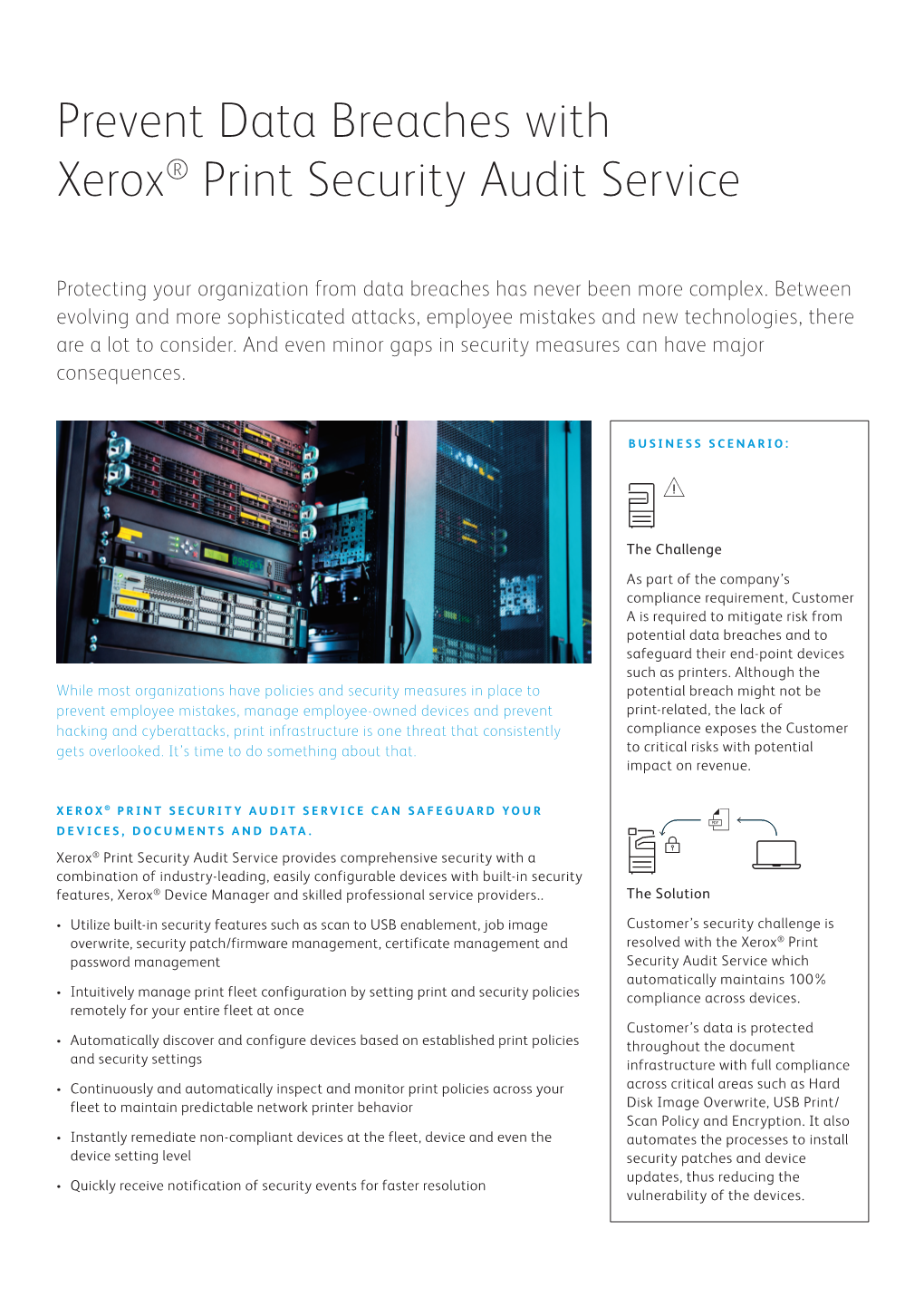 Xerox Print Security Audit Service Brochure V5.Indd