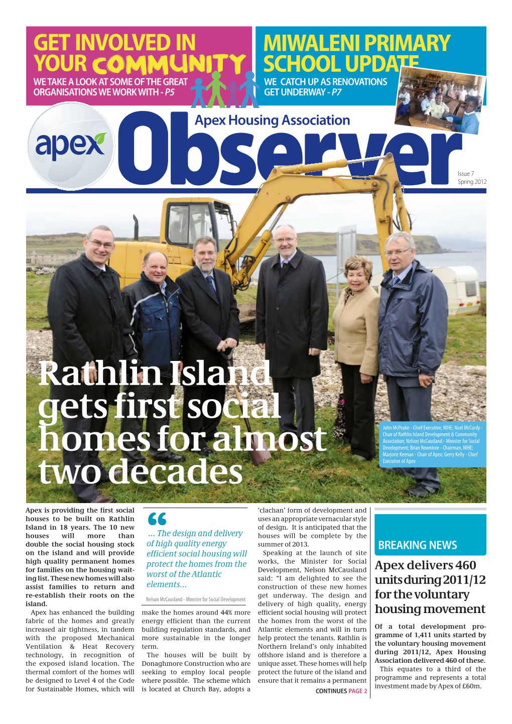 Rathlin Island Gets First Social Homes for Almost Two Decades