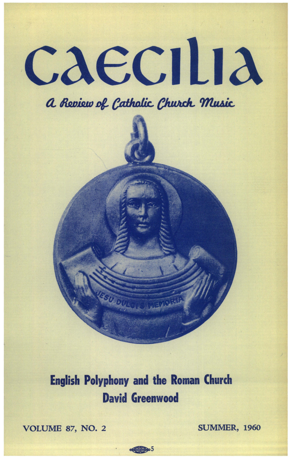 English Polyphony and the Roman Church David Greenwood