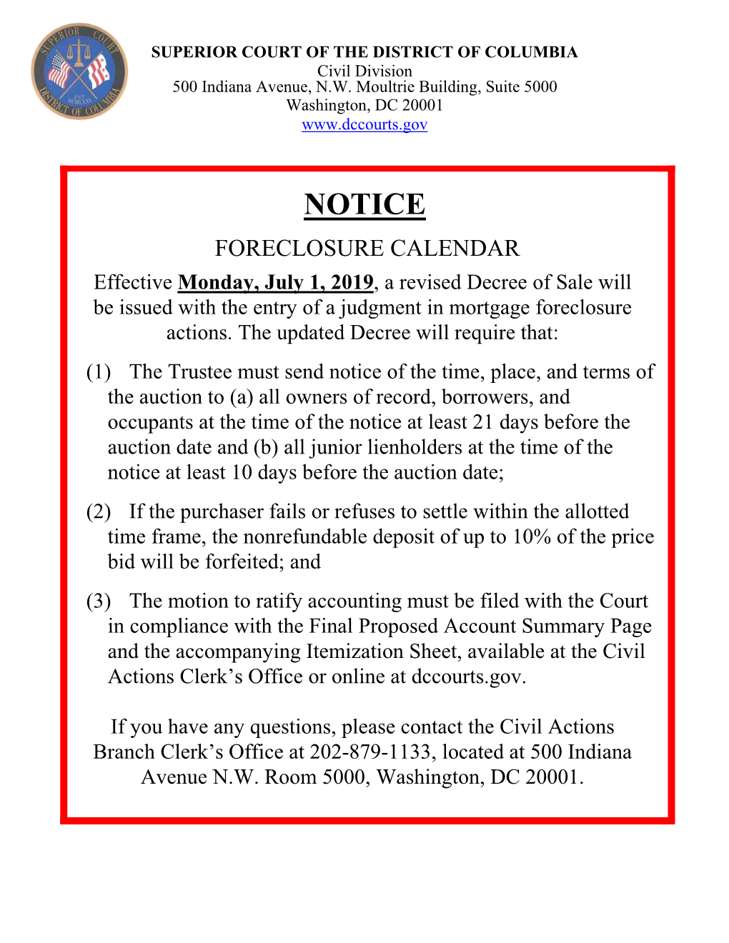 Foreclosure Notice and Decree of Sale Template Language.Pdf