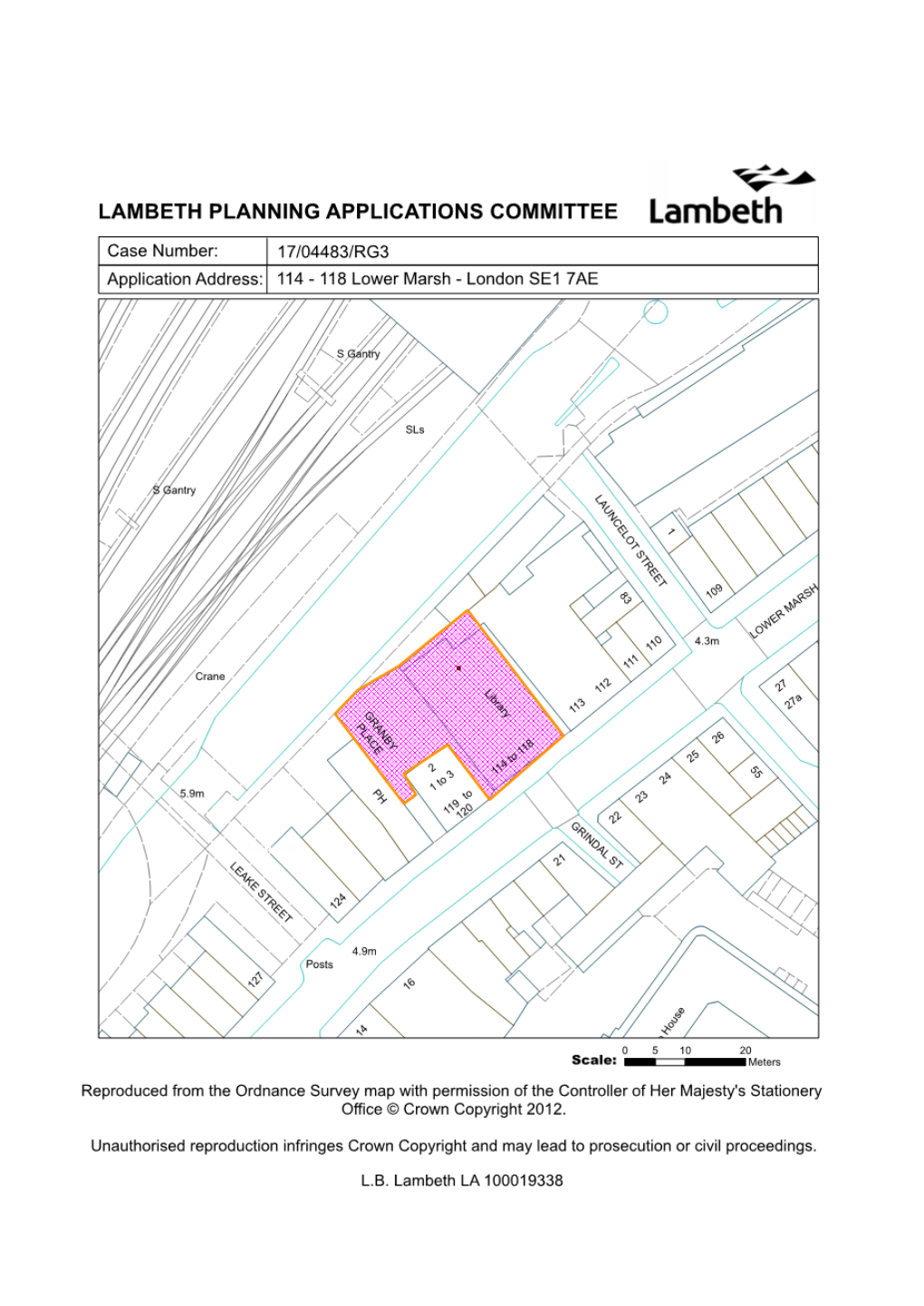 114-118 Lower Marsh, SE1 7AE