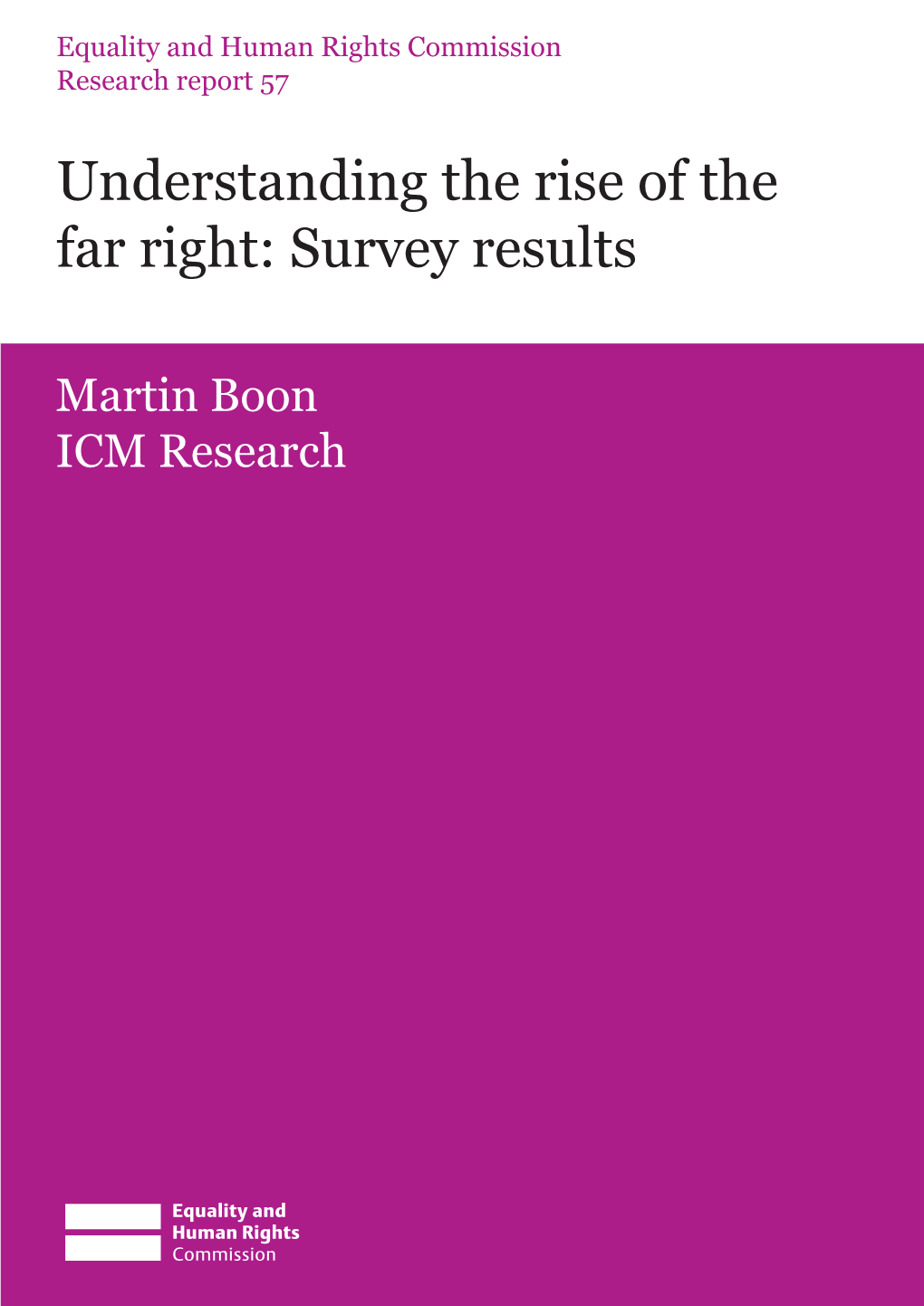 Understanding the Rise of the Far Right: Survey Results