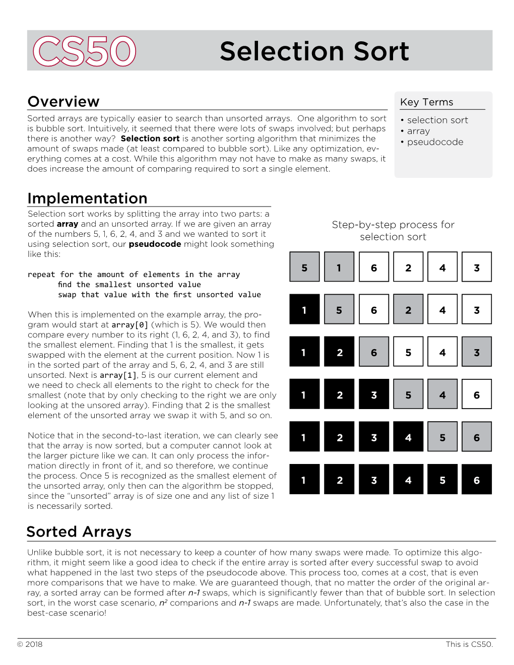 Selection Sort