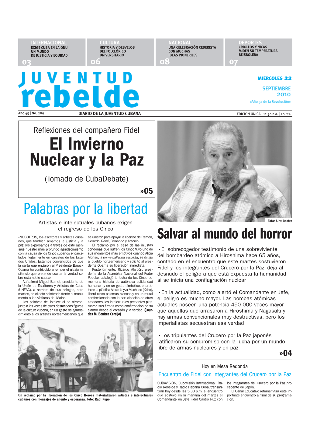 El Invierno Nuclear Y La