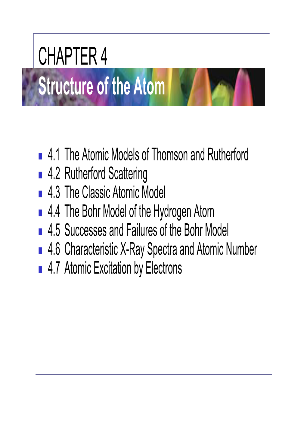 Rutherford's Atomic Model