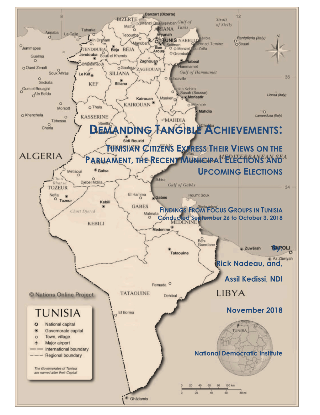 NDI Tunisia Focus Group Report