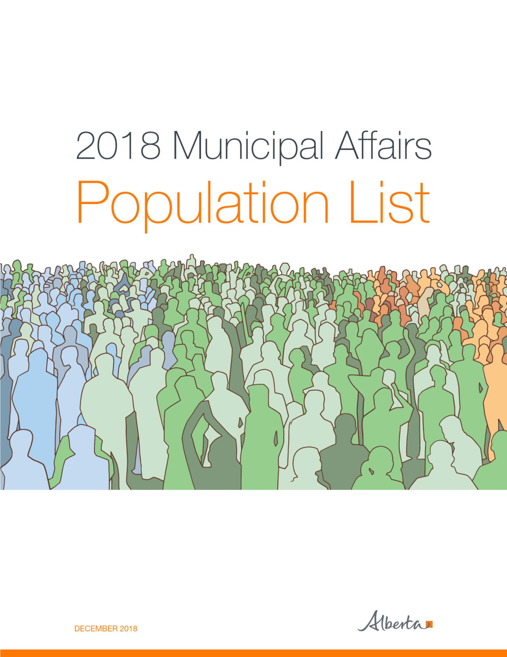 2018 Municipal Affairs Population List | Cities 1