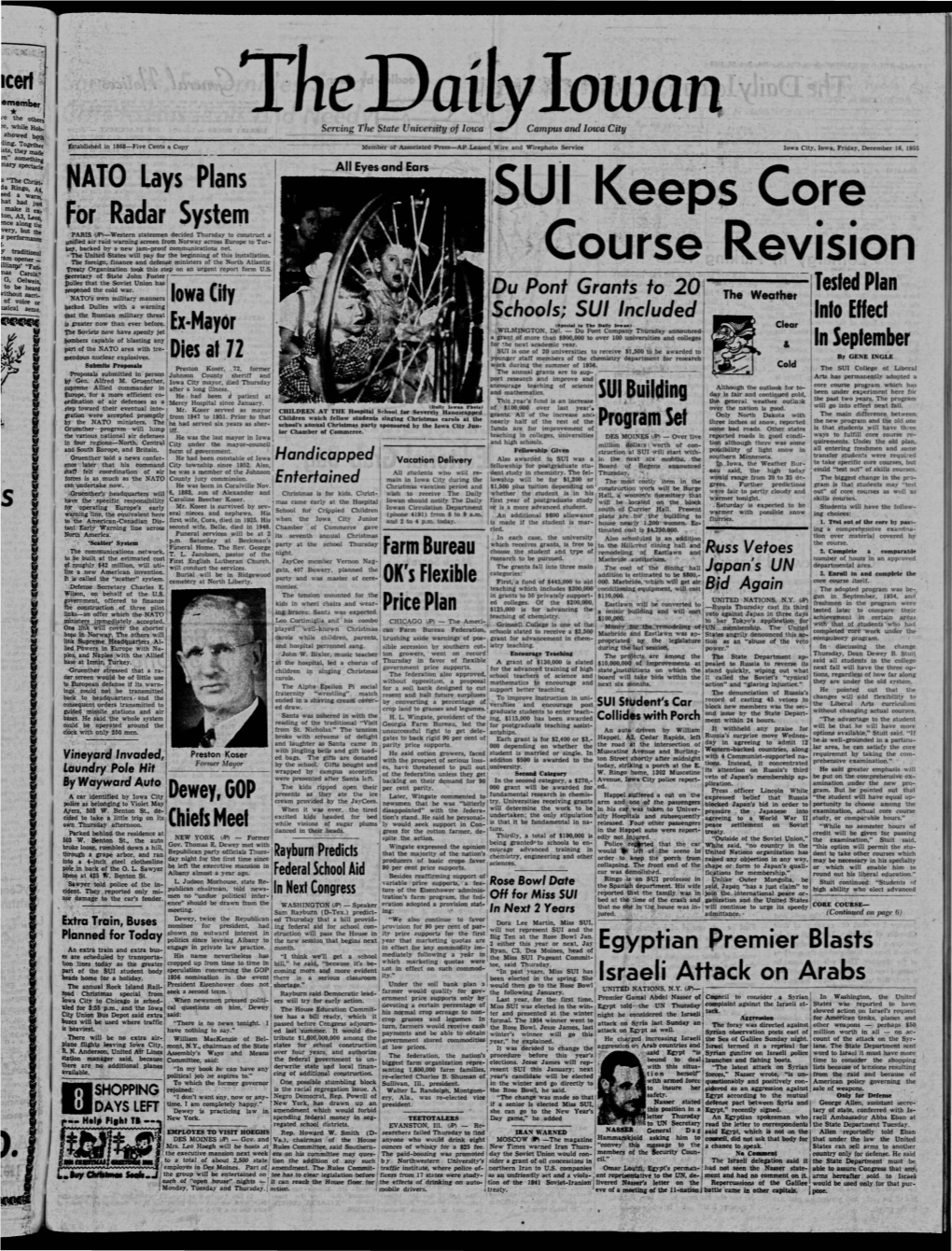 Daily Iowan (Iowa City, Iowa), 1955-12-16